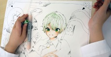 最近はイラストを希望する学生が増えました!