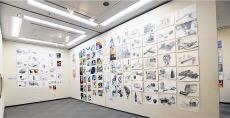 アトリエ展受験クラス及び過去作品展示風景